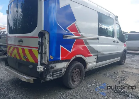 2017 Ford Transit-250 из США, поврежденный, VIN 1FDYR2CM2HKB02558